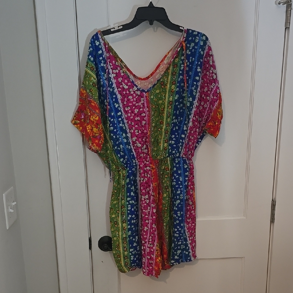 Multicolor Floral Women's Top
